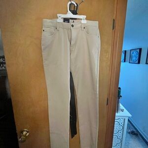 Beige Straight-Leg Pants ( Johnnie-O )